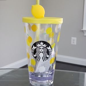 Starbucks Tumbler Cup Lemon HTF Asia